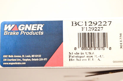 Wagner BC129227, F129227 Ford F-150 F-250 F-350 Parking Brake Cable NOS