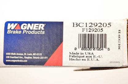 Wagner BC129205, F129205 1980 Pontiac Firebird Parking Brake Cable NOS