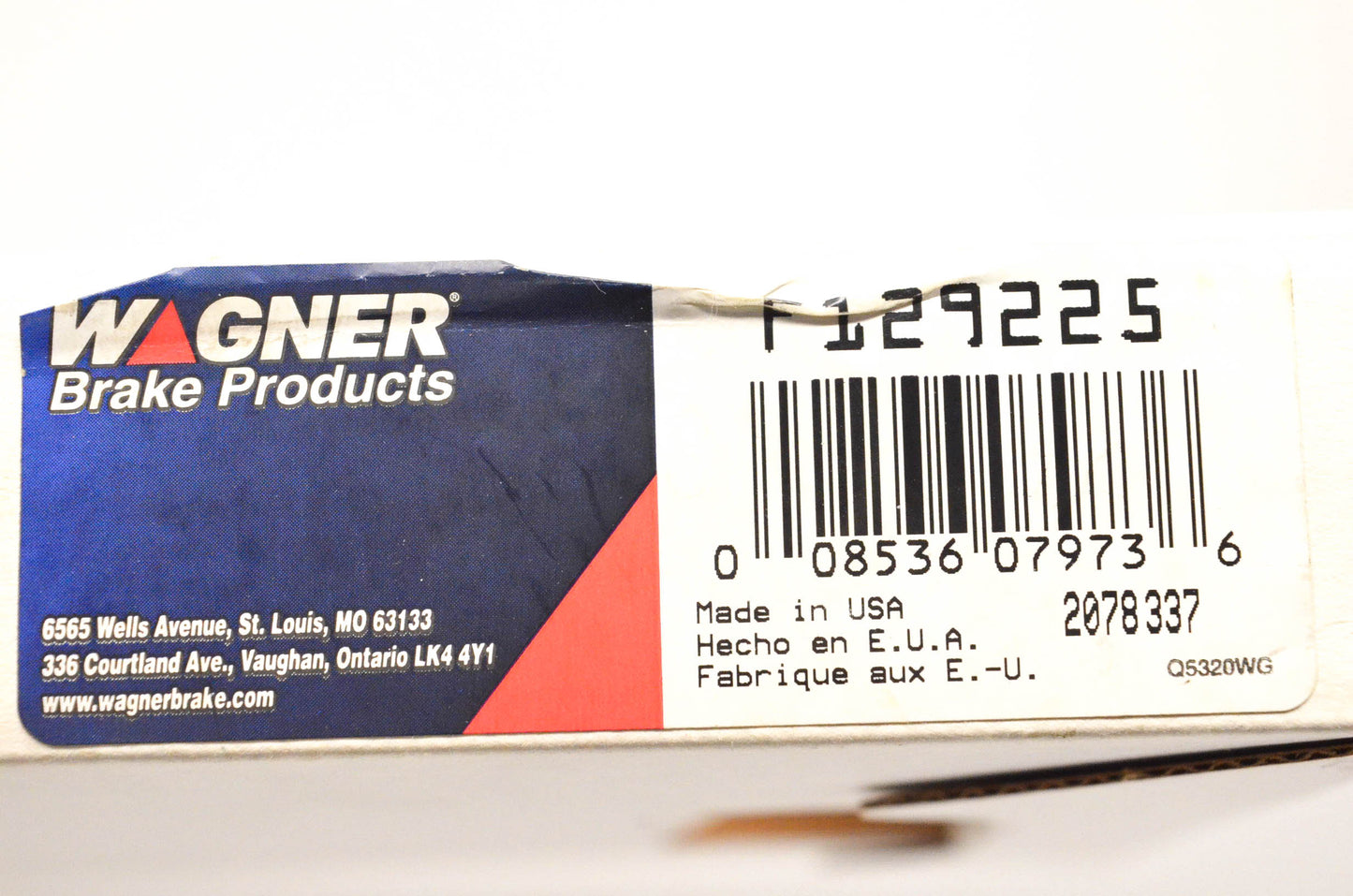 Wagner F129225 fits 94-96 Ford F-250 350 Parking Brake Cable NOS