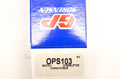 GP Sorensen OPS103 Engine Oil Pressure Switch NOS