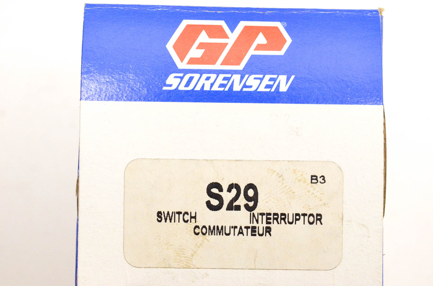 GP Sorensen S29 Switch NOS