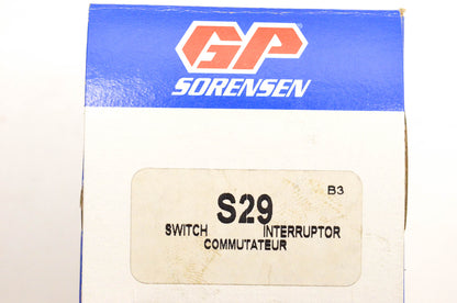GP Sorensen S29 Switch NOS