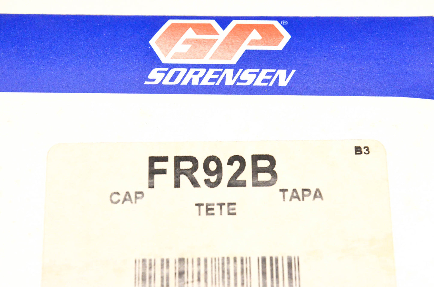 GP Sorensen FR92B Distributor Cap Adapter NOS