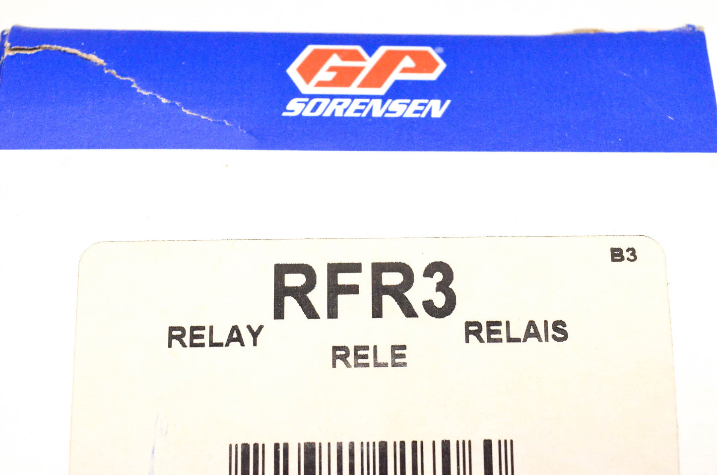 GP Sorensen RFR3 Fan Motor Relay NOS