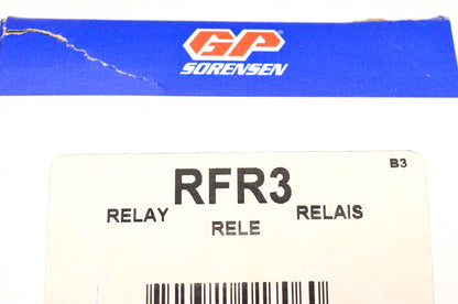 GP Sorensen RFR3 Fan Motor Relay NOS