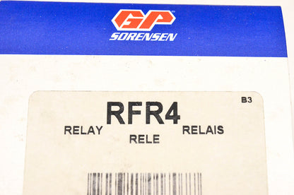 GP Sorensen RFR4 Fan Motor Relay NOS
