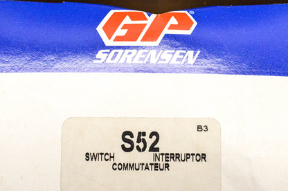 GP Sorensen S52 Ignition Switch NOS