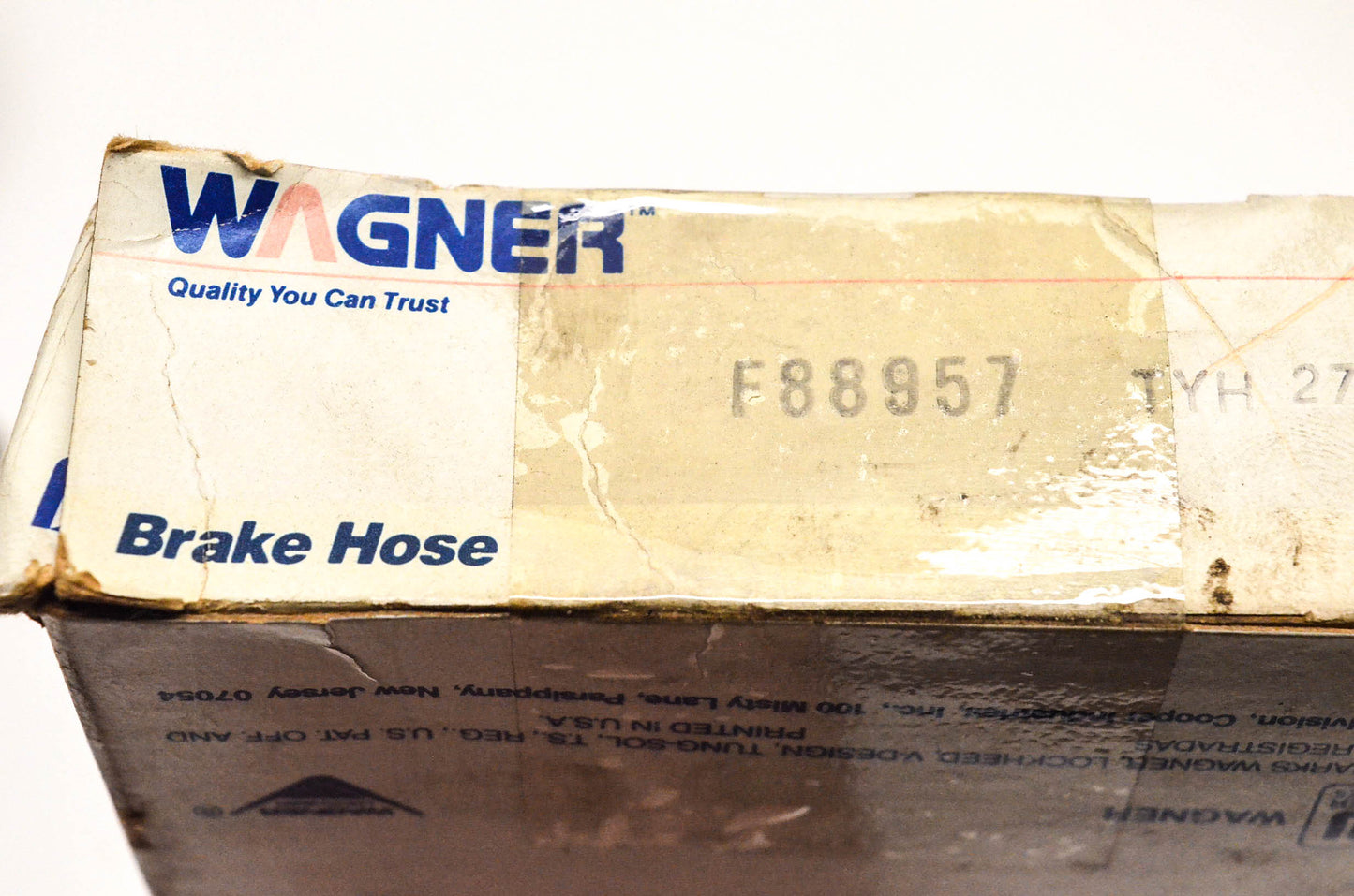 Wagner F88957 Brake Hose NOS