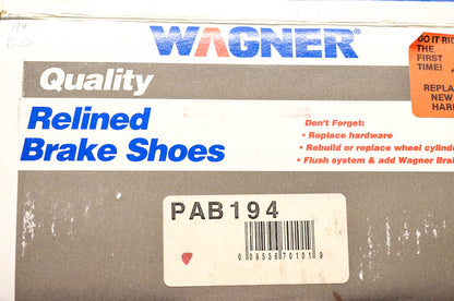 Wagner PAB194 Brake Shoe Kit NOS