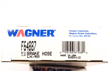 Wagner F64887 Brake Hydraulic Hose Left/Right NOS