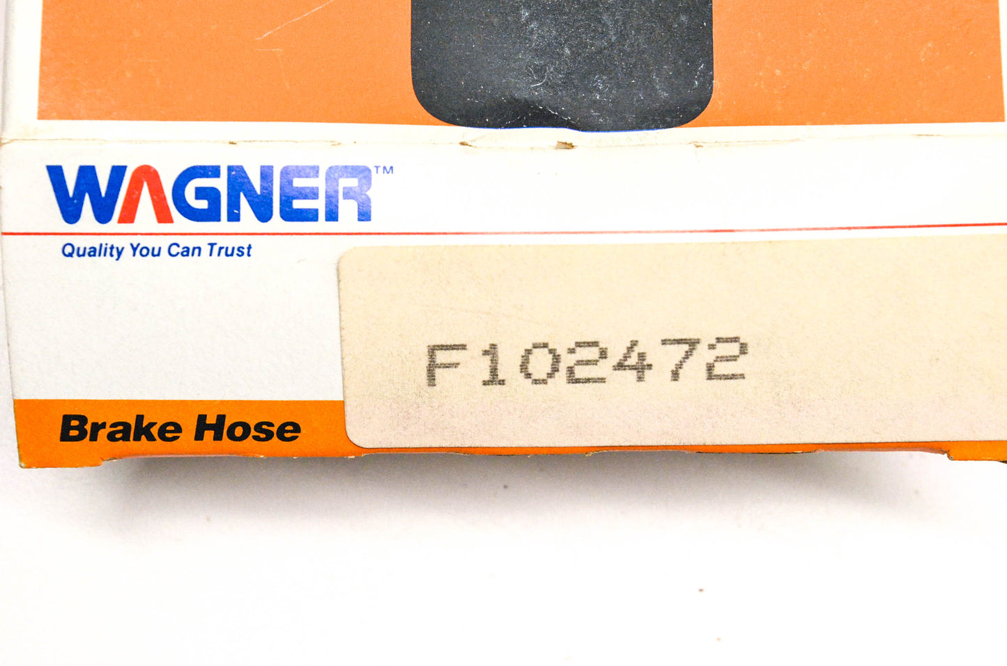 Wagner F102472 Brake Hydraulic Hose Front NOS