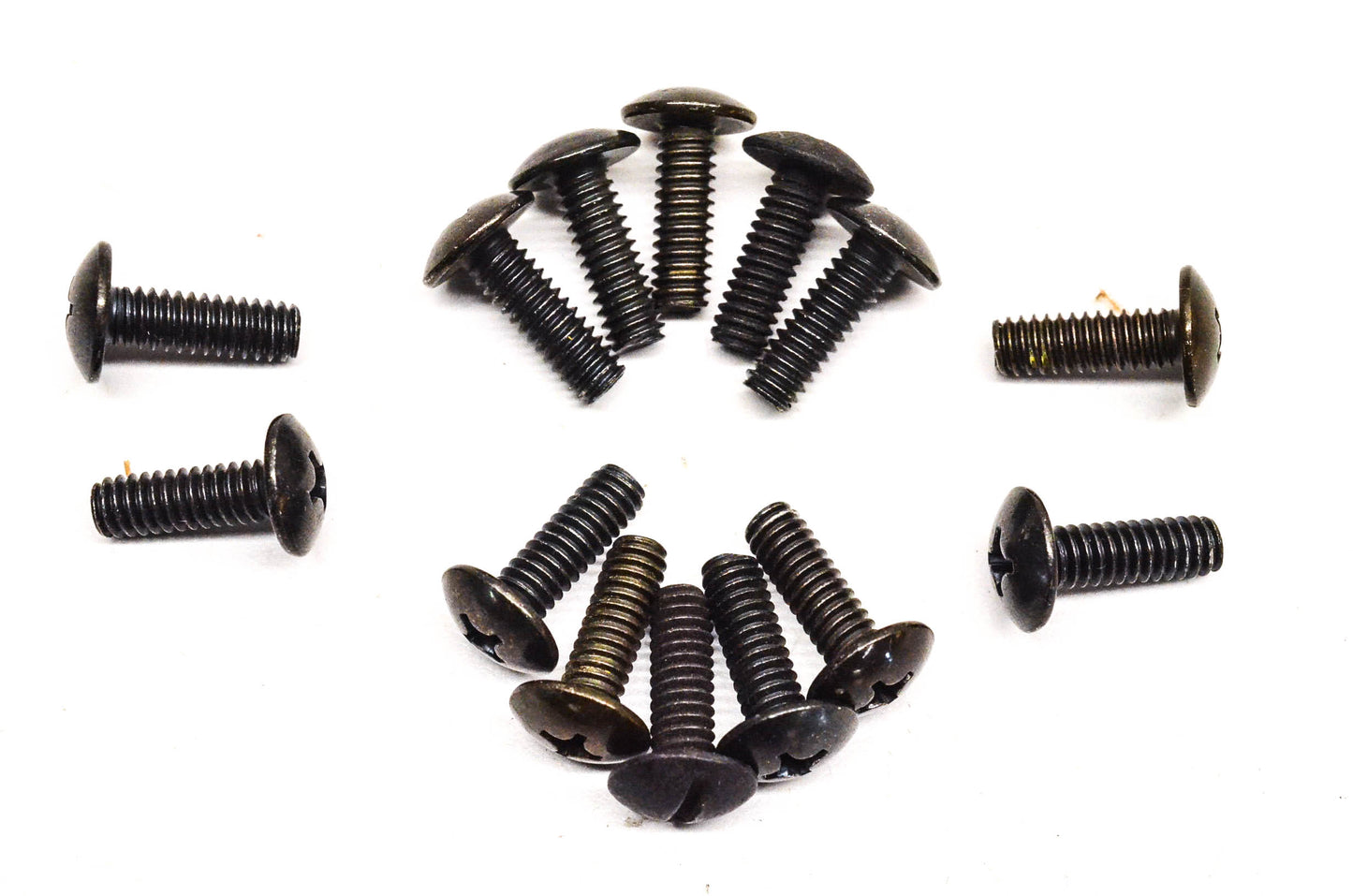 New OEM Arctic Cat 8007-610 Black Machine Screws 1/4-20x3/4 Qty 14 NOS