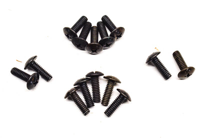 New OEM Arctic Cat 8007-610 Black Machine Screws 1/4-20x3/4 Qty 14 NOS
