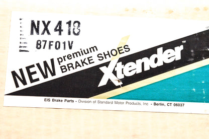 Xtender NX418, 87F01V Brake Shoe Kit NOS