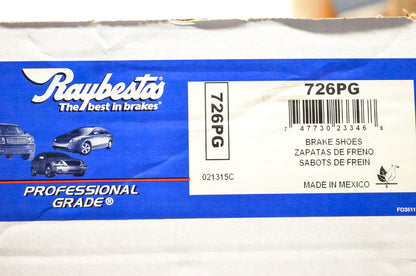 Raybestos 726PG Brake Shoe Kit NOS