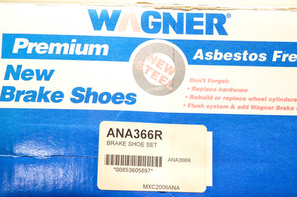 Wagner ANA366R Brake Shoe Kit NOS