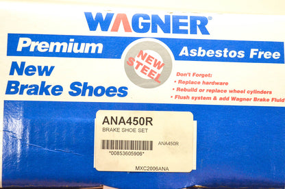 Wagner ANA450R Brake Shoe Kit NOS