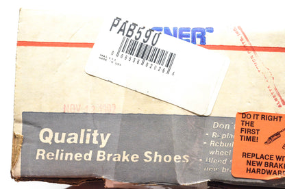 Wagner PAB590 Relined Brake Shoe Kit NOS