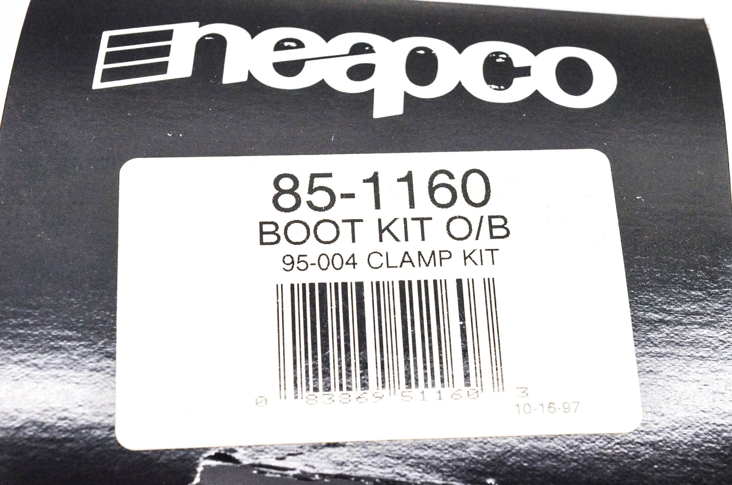 Neapco 85-1160 CV Boot Kit NOS