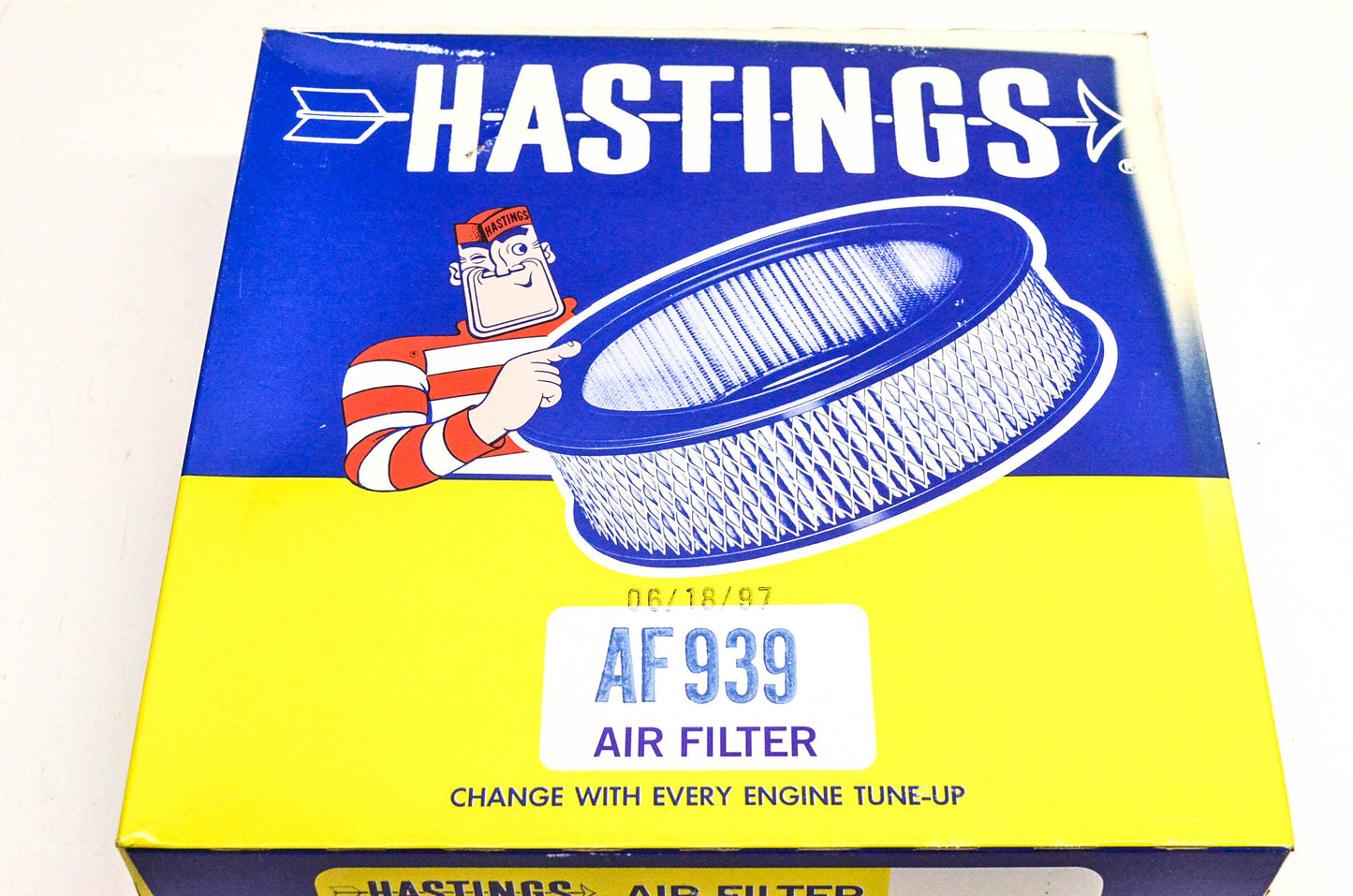 Hastings AF939 Air Filter NOS