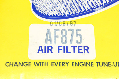 Hastings AF875 Air Filter NOS