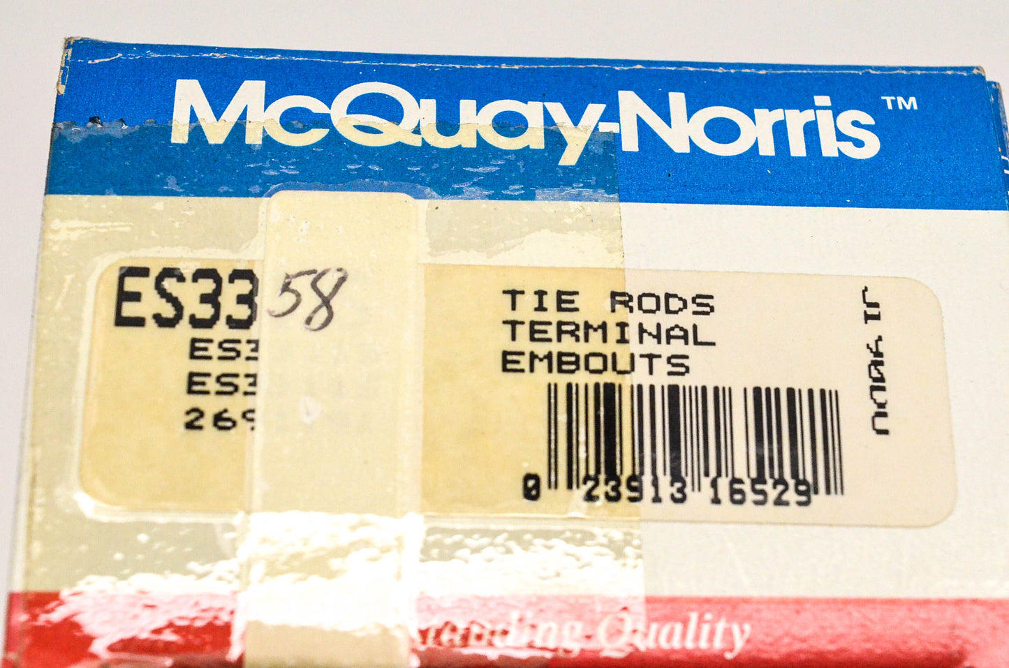 McQuay-Norris ES3358, ES3358R Tie Rod End Kit NOS