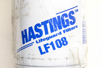 Hastings LF108 Oil Filter NOS