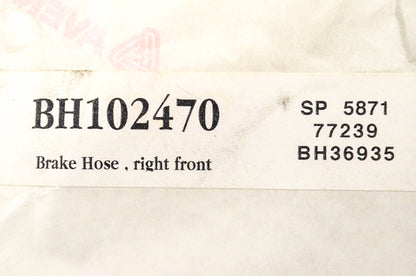 Bendix BH102470, SP5871, 77239 Hydraulic Brake Hose NOS