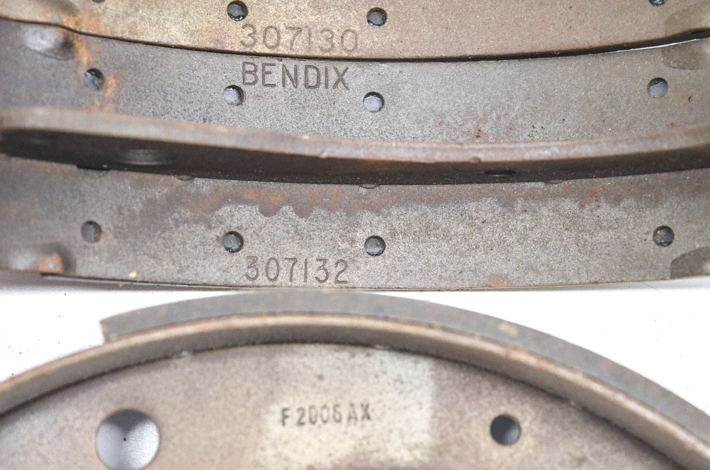 Aftermarket 14, F2006AX, 307130 Relined Brake Shoe Kit NOS