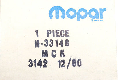 Mopar H33148, H-33148 Master Cylinder Repair Kit NOS