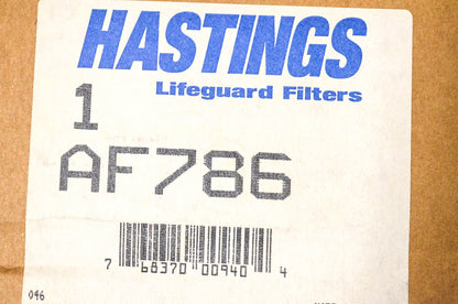 Hastings AF786 Air Filter NOS