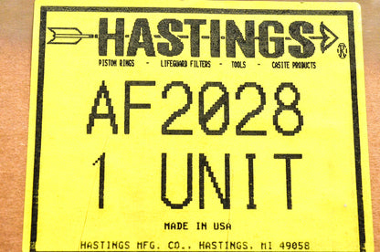 Hastings AF2028 Air Filter NOS