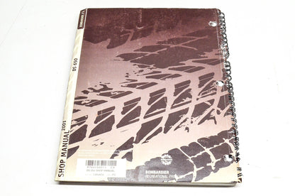 Bombardier 704100011 DS650 2001 Shop Manual