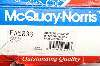 McQuay-Norris FA5036, 190147, K7225 Pittman Idler Arm NOS