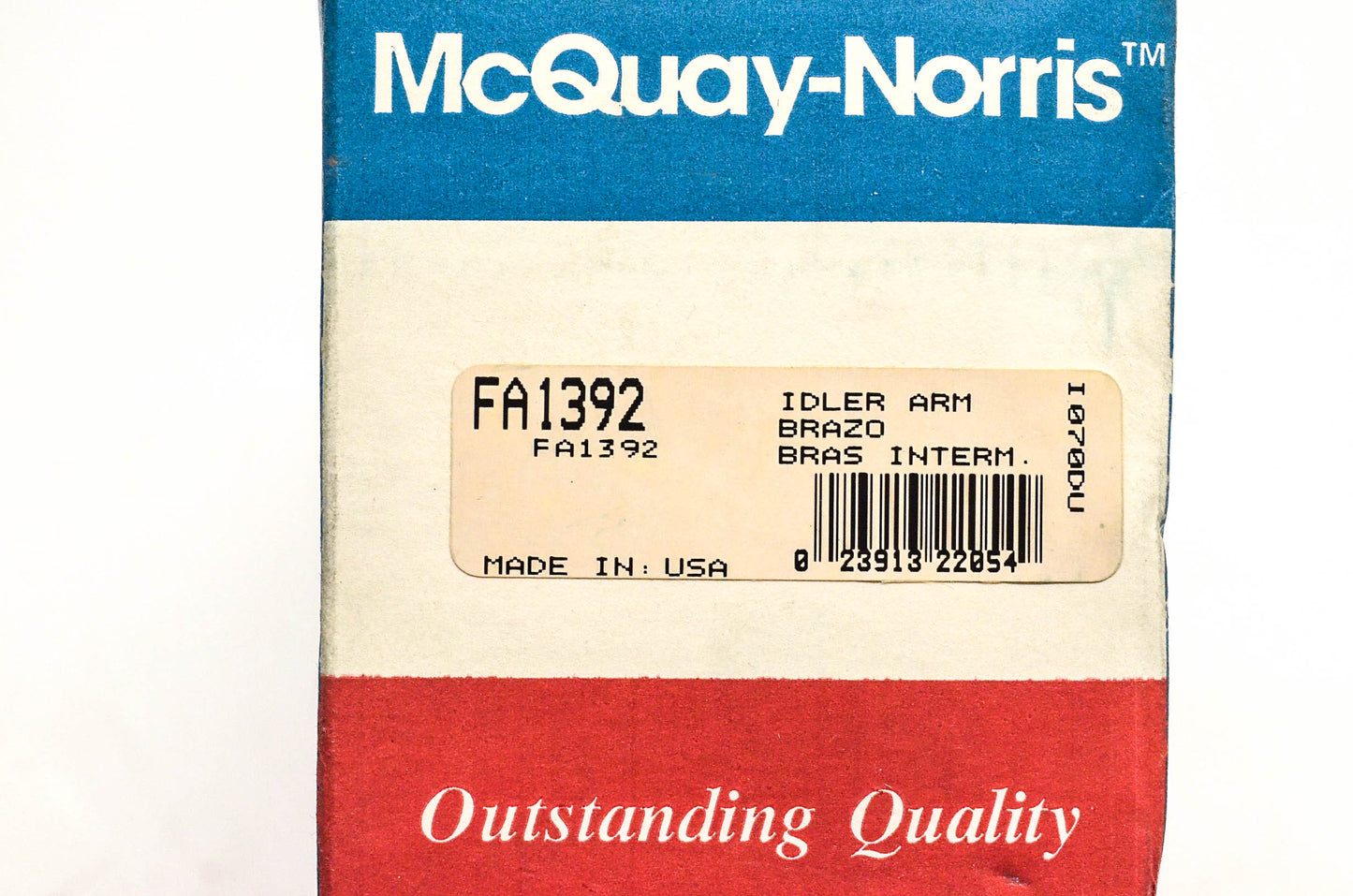 McQuay-Norris FA1392 Idler Arm Kit NOS