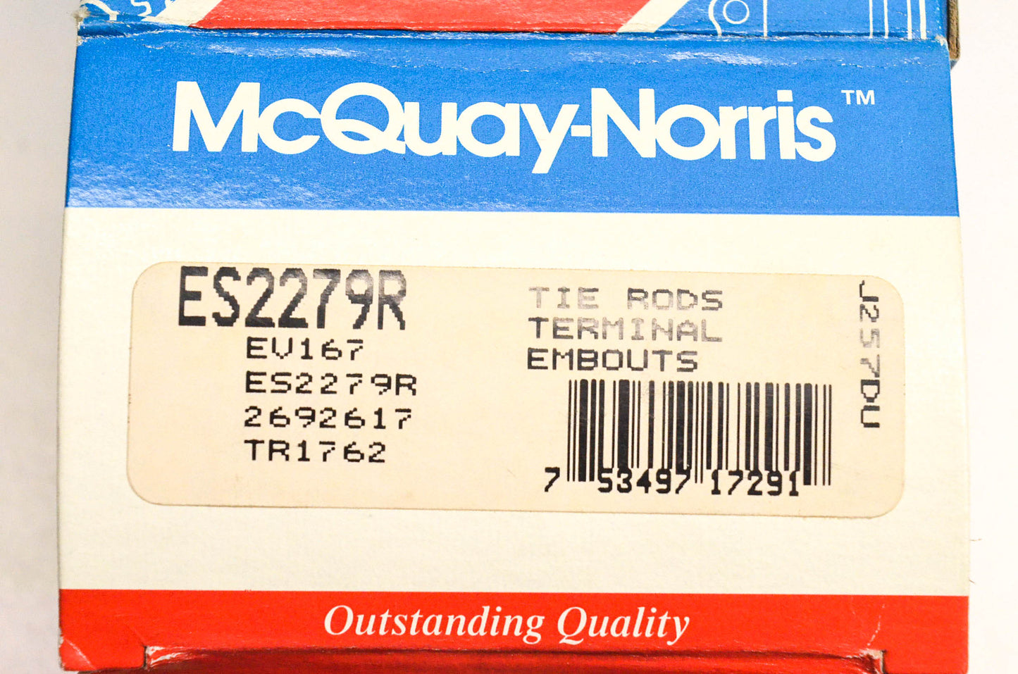 McQuay-Norris Front Inner Tie Rod End Kit for 82-86 Toyota Celica NOS