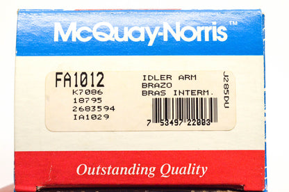 McQuay-Norris FA1012 Steering Idler Arm Kit NOS