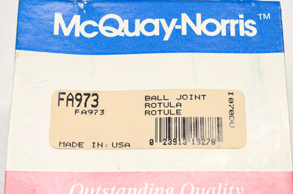 McQuay-Norris FA973 Ball Joint Kit NOS