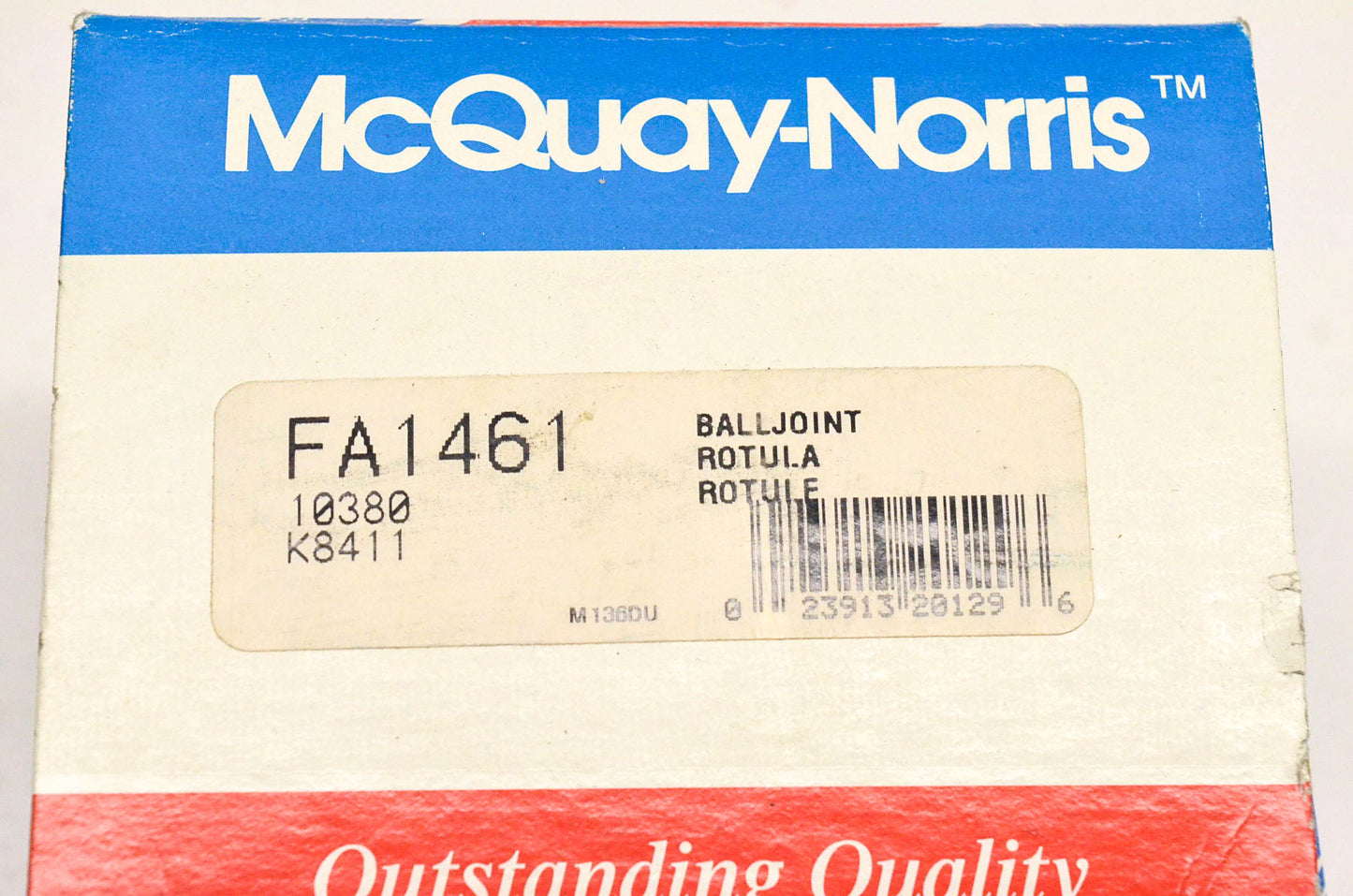 McQuay-Norris FA1461, 10380, K8411 Front Lower LH RH Ball Joint Kit NOS