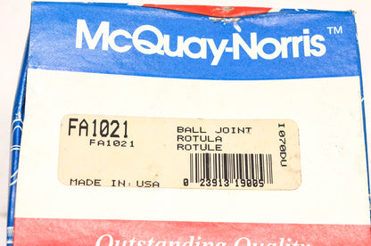McQuay-Norris FA1021 Front Upper Ball Joint Kit NOS
