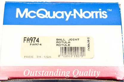 McQuay-Norris FA974 Ball Joint Kit NOS