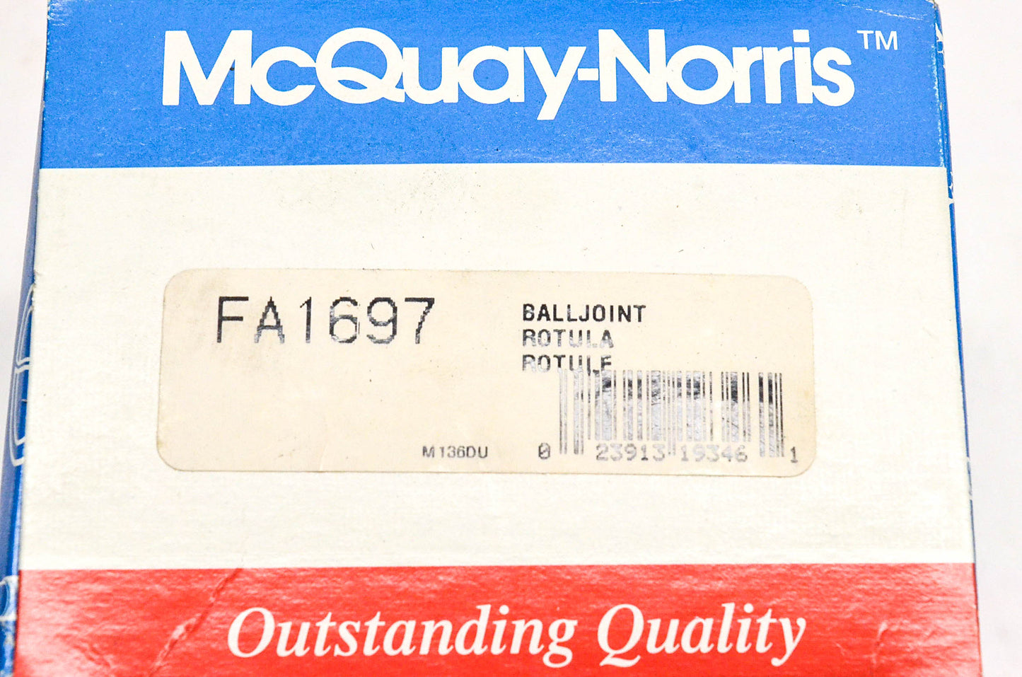 McQuay-Norris FA1697 Ball Joint Kit NOS