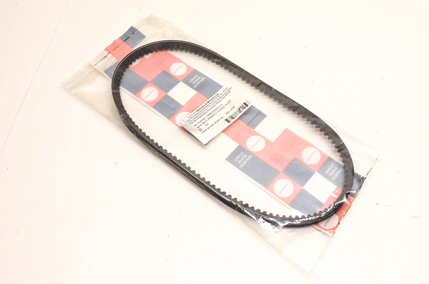 Mahindra 0306CA300101N Power Steering Pump Belt NOS