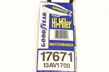 Goodyear 17671, 13AV1700 V Belt NOS