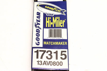 Goodyear 17315, 13AV0800 V Belt NOS