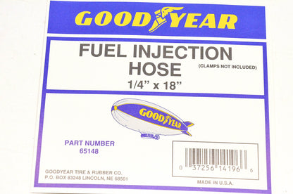 Goodyear 65148 Fuel Injection Line 1/4"x18" NOS