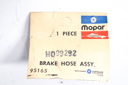 Mopar HO99292, H99292, H099292 Brake Hose Assembly NOS