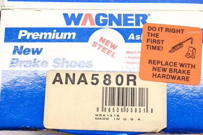 Wagner ANA580R Brake Shoe Kit NOS