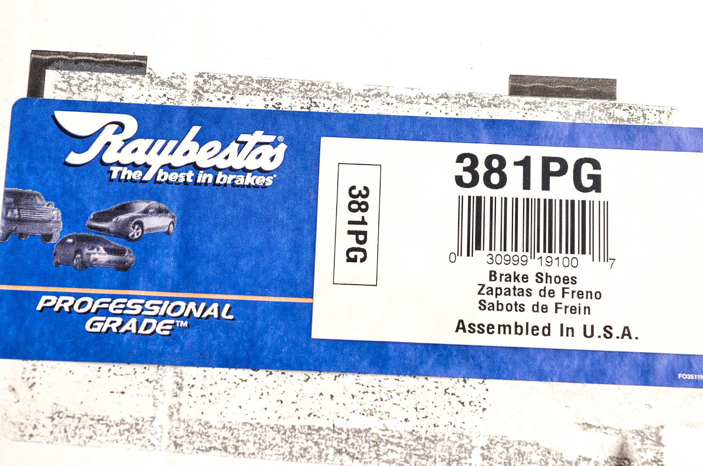 Raybestos 381PG Brake Shoe Kit NOS