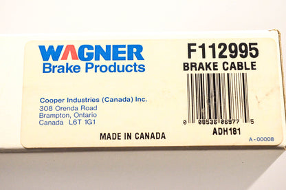 Wagner F112995 Brake Cable NOS